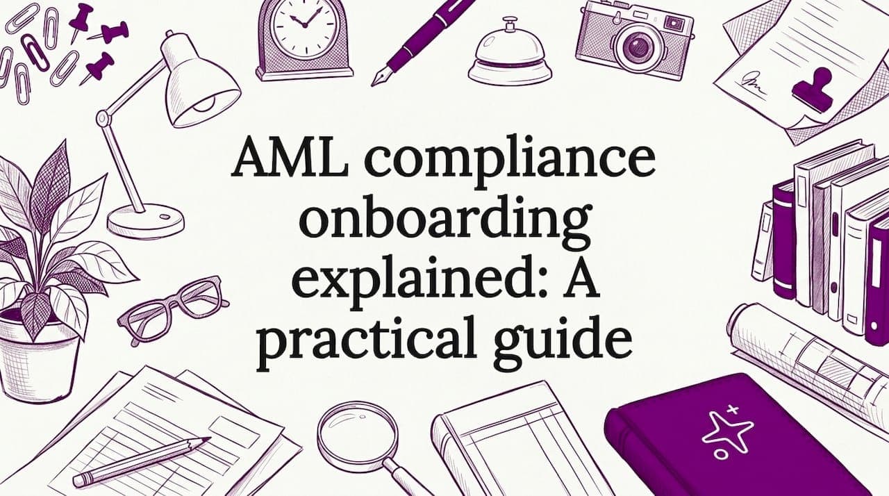 AML compliance onboarding explained: A practical guide
