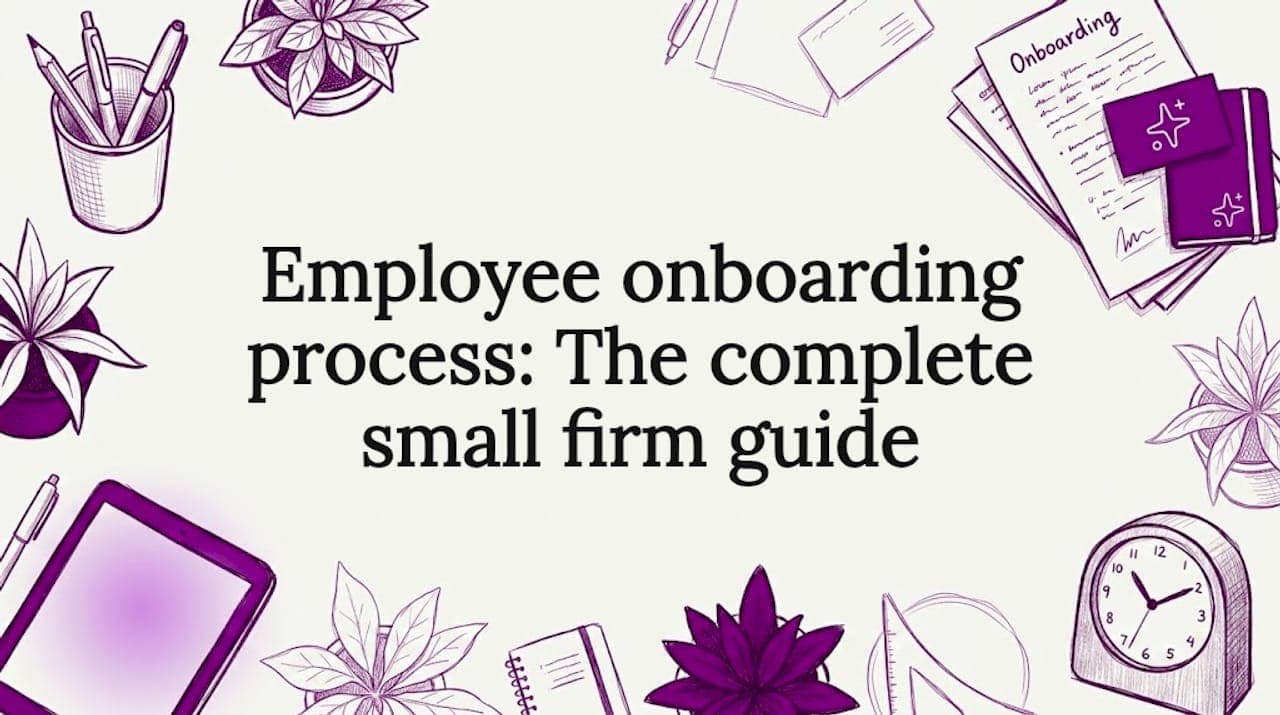 Employee onboarding process: The complete small firm guide