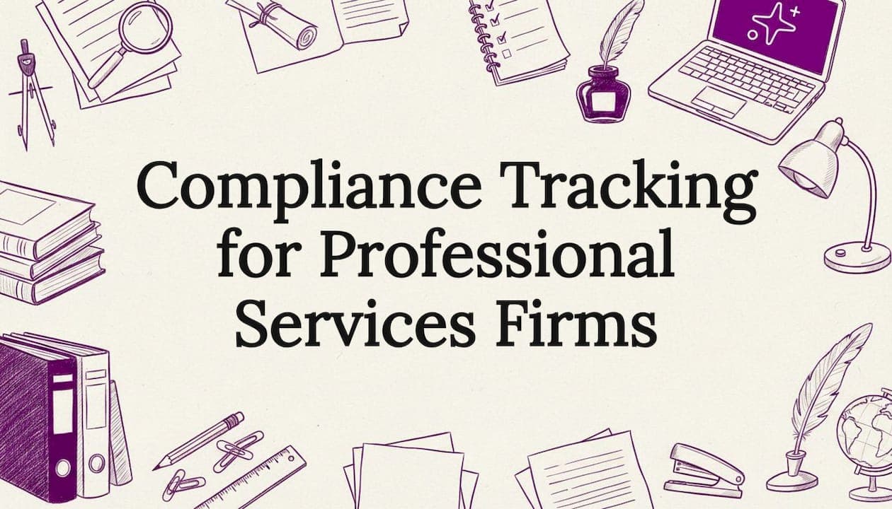 Compliance Tracking for Professional Services Firms