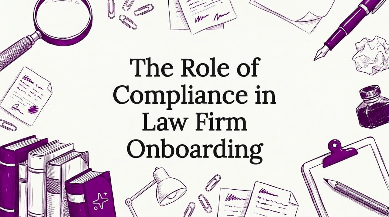 The Role of Compliance in Law Firm Onboarding