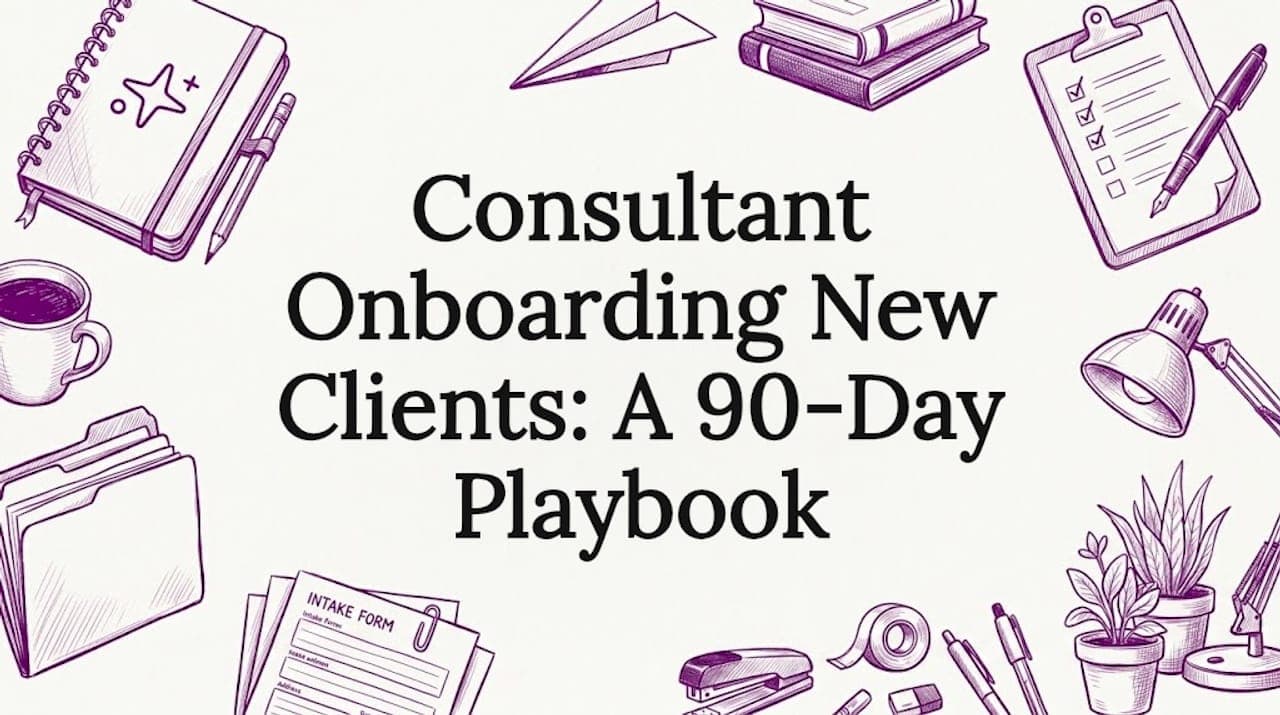 Consultant Onboarding New Clients: A 90-Day Playbook