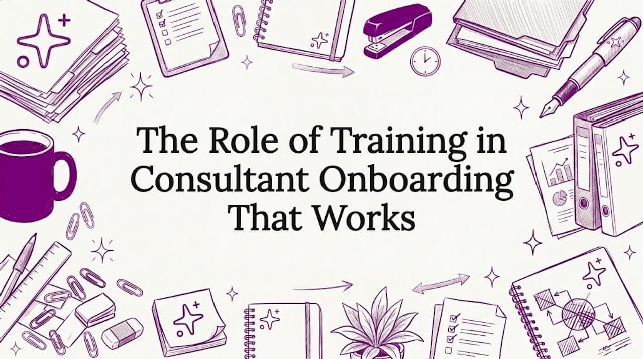 The Role of Training in Consultant Onboarding That Works