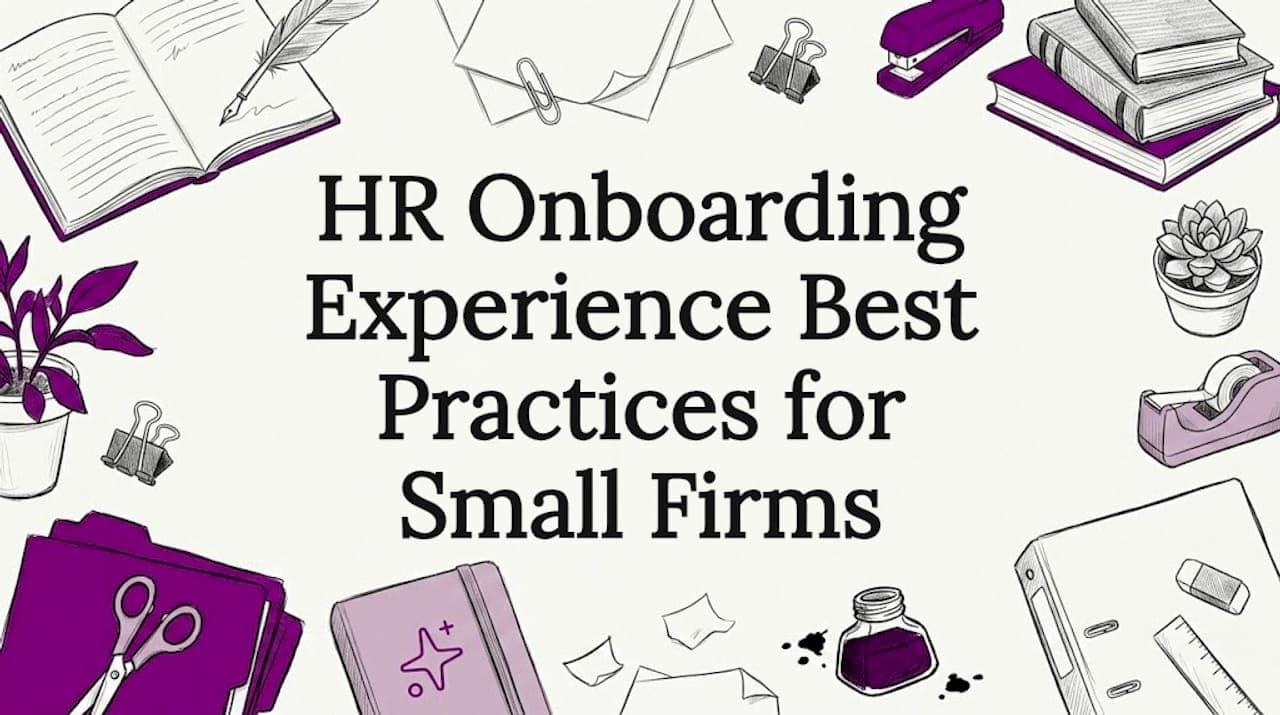 HR Onboarding Experience Best Practices for Small Firms