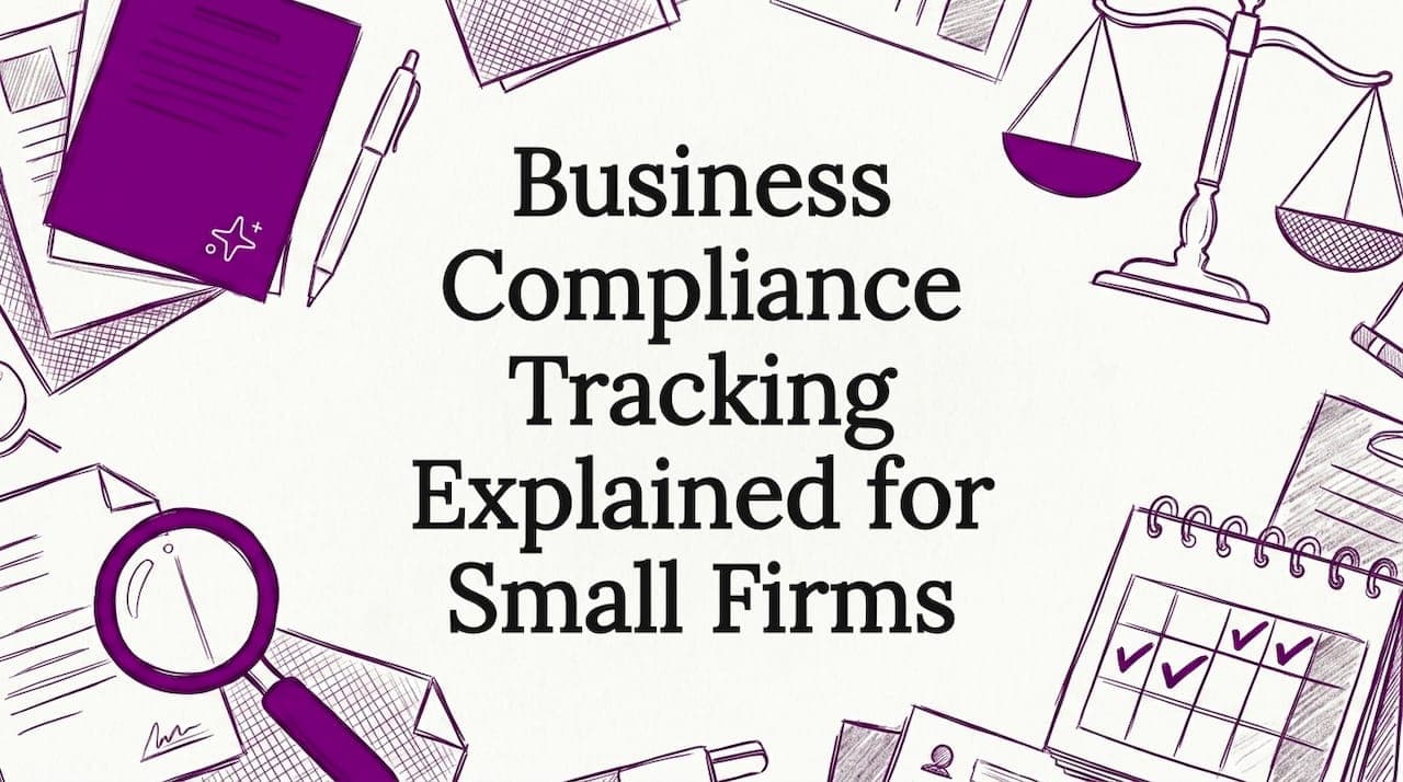 Business Compliance Tracking Explained for Small Firms