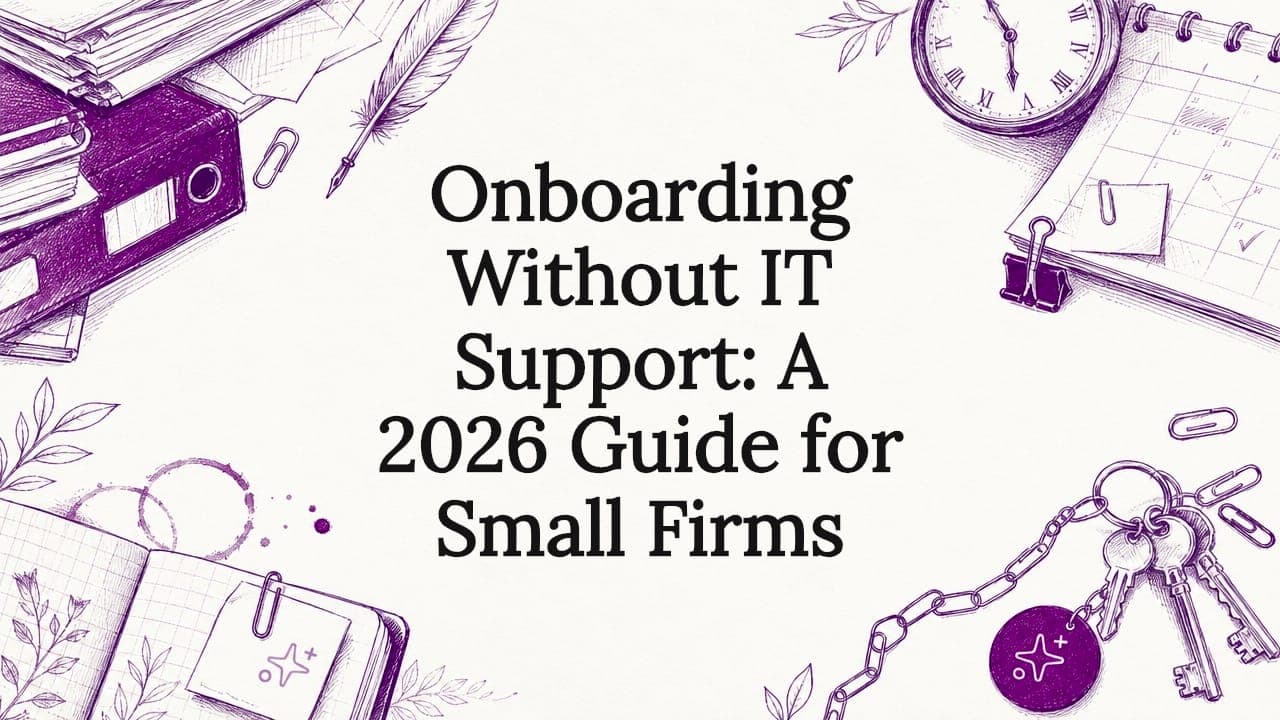 Onboarding Without IT Support: A 2026 Guide for Small Firms